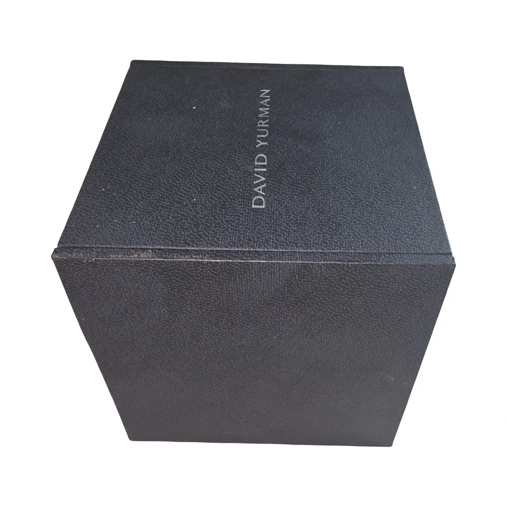 David Yurman Jewelry Box (Box Only) Authentic Empty. Nice For Earrings Or Ring
